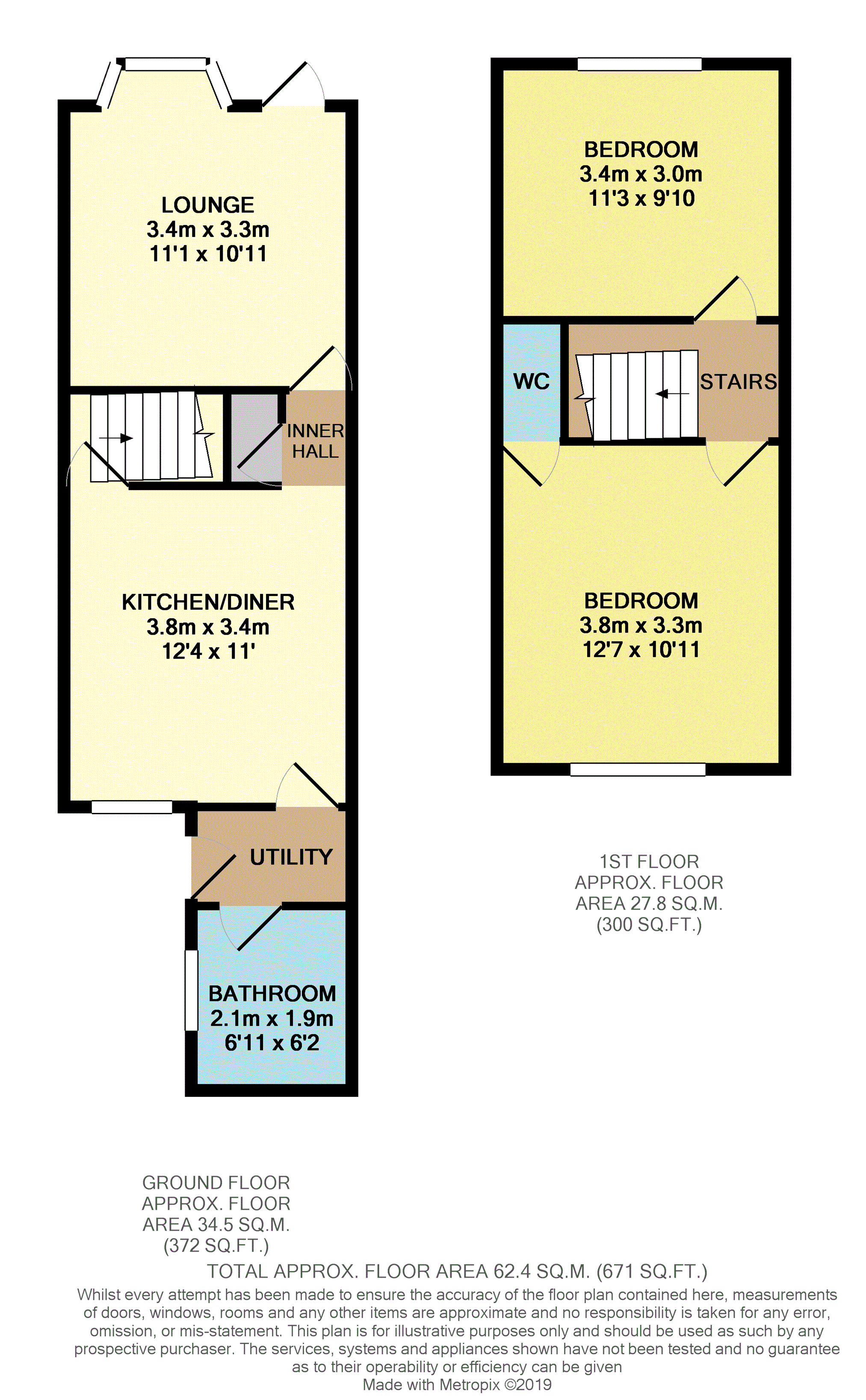 2 Bedrooms Terraced house for sale in Hamil Road, Stoke-On-Trent ST6