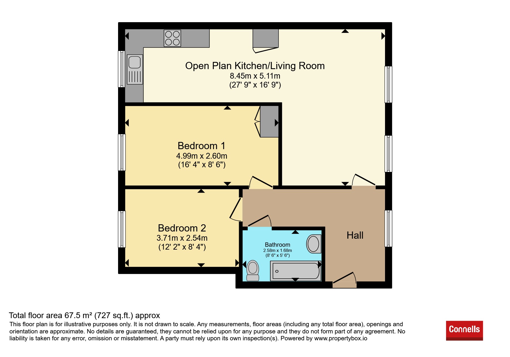 72, Clickers Drive, Northampton floorplan