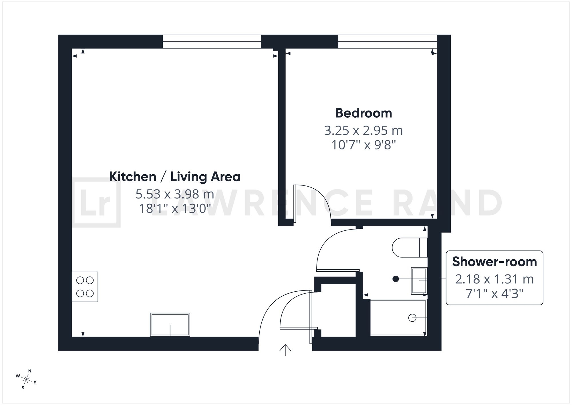 Flat 16, Malt Works Apts, Ruislip floorplan