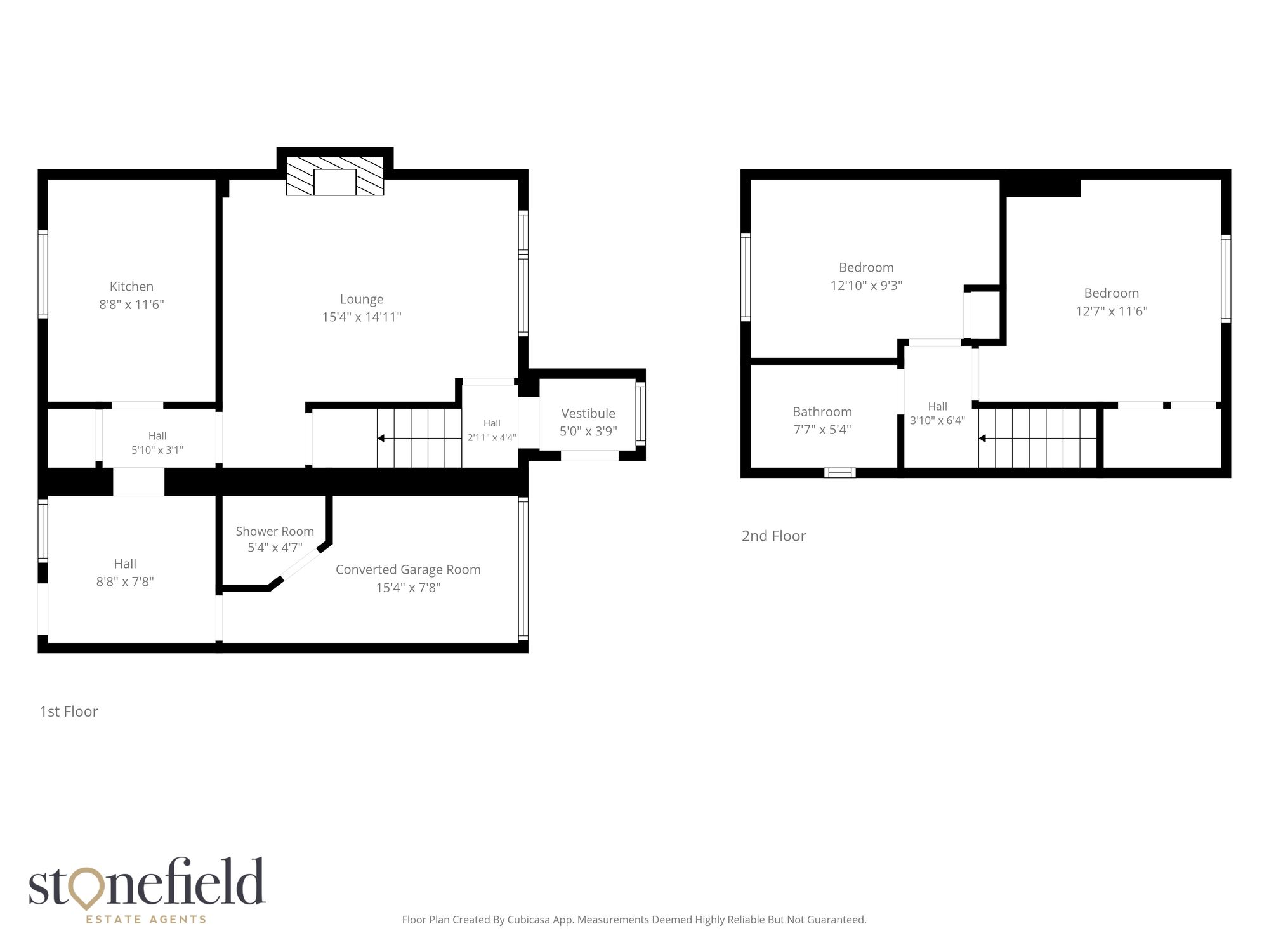 96, Ellisland Square, Ayr, KA7 floorplan