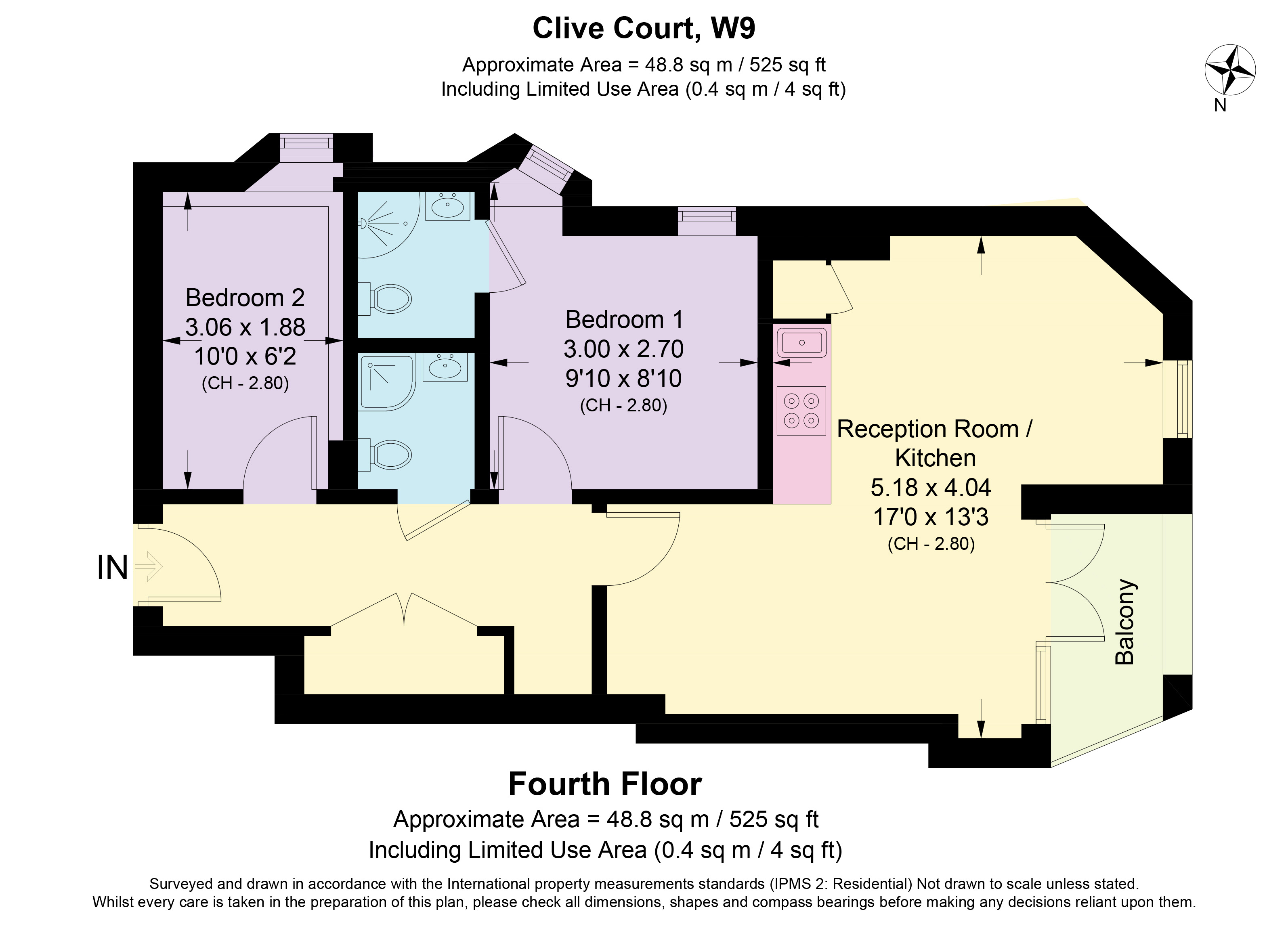 Maida Vale, London floorplan