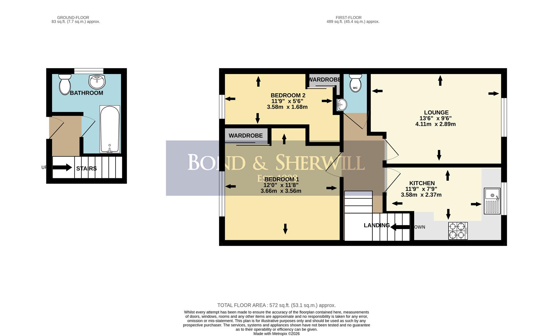 Partridge Knoll, Purley floorplan