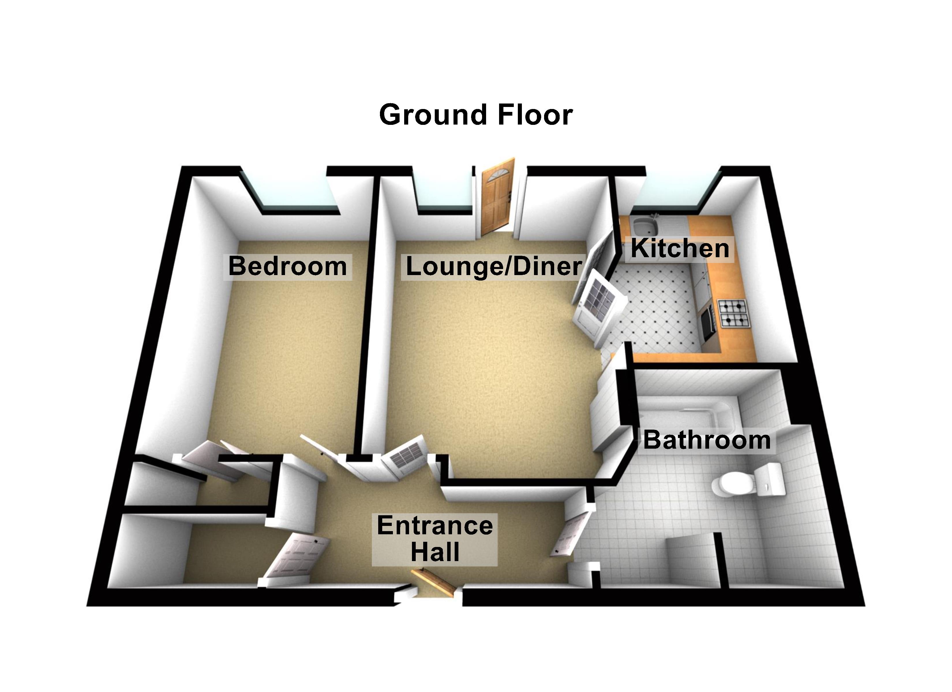 Glen View, Gravesend DA12, 1 bedroom flat for sale 60658973