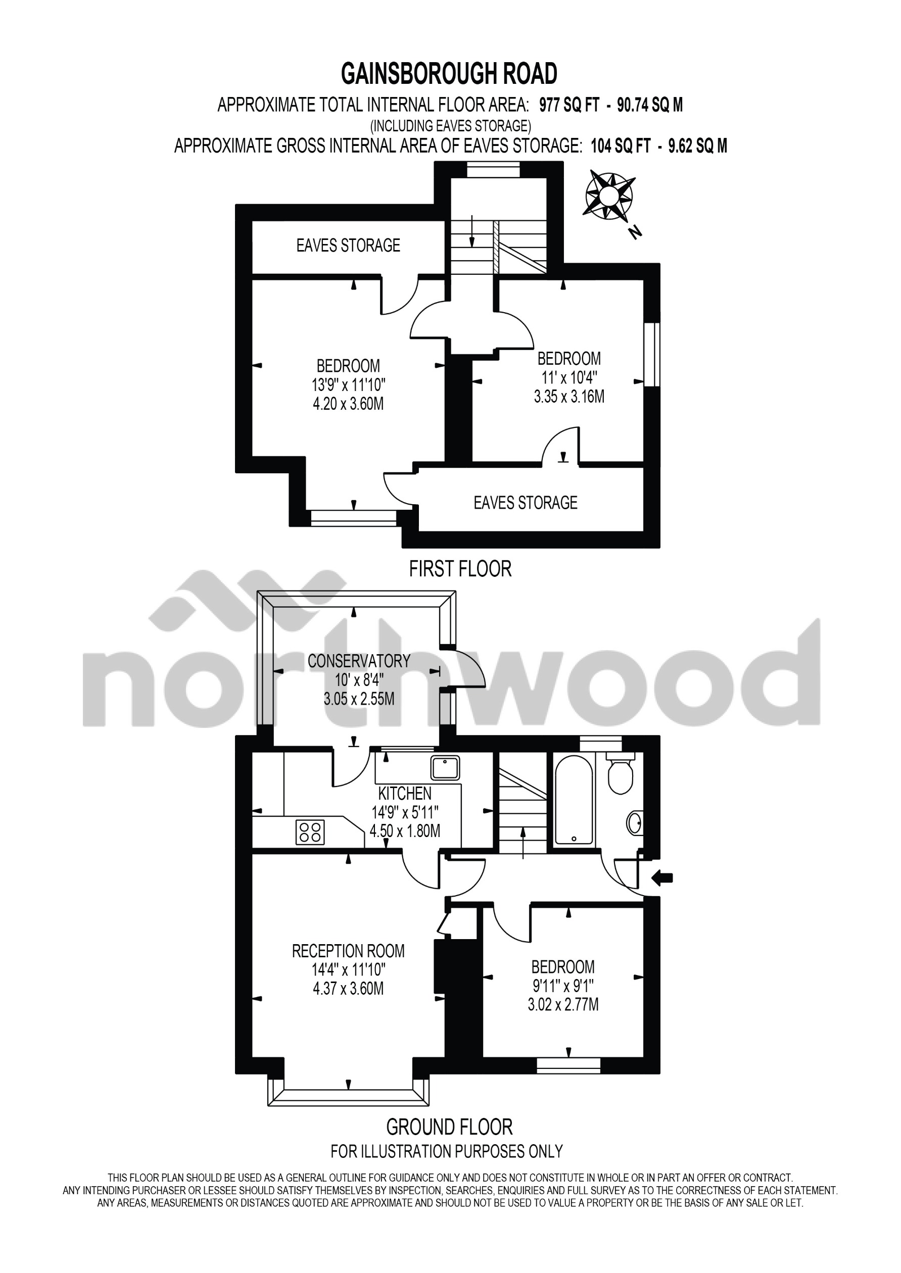 4, Gainsborough Road, Epsom floorplan
