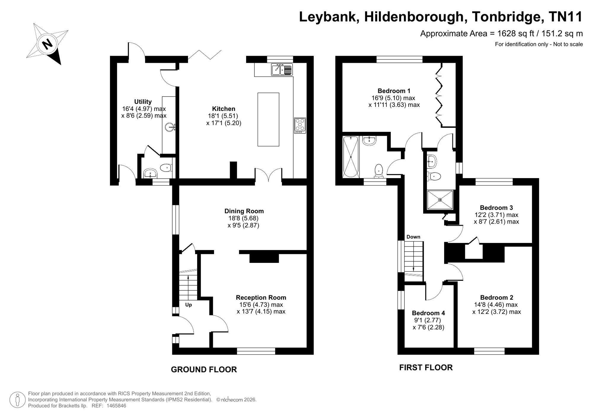 12 Leybank, Tonbridge floorplan