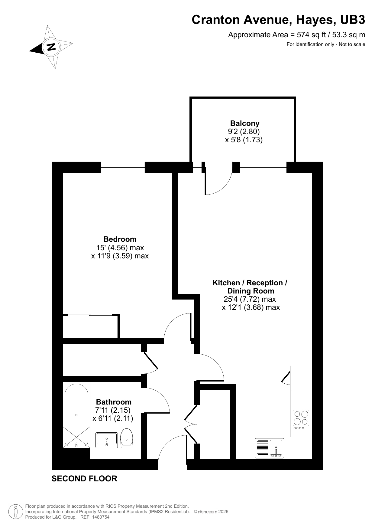 47 Cranton Avenue, Hayes floorplan