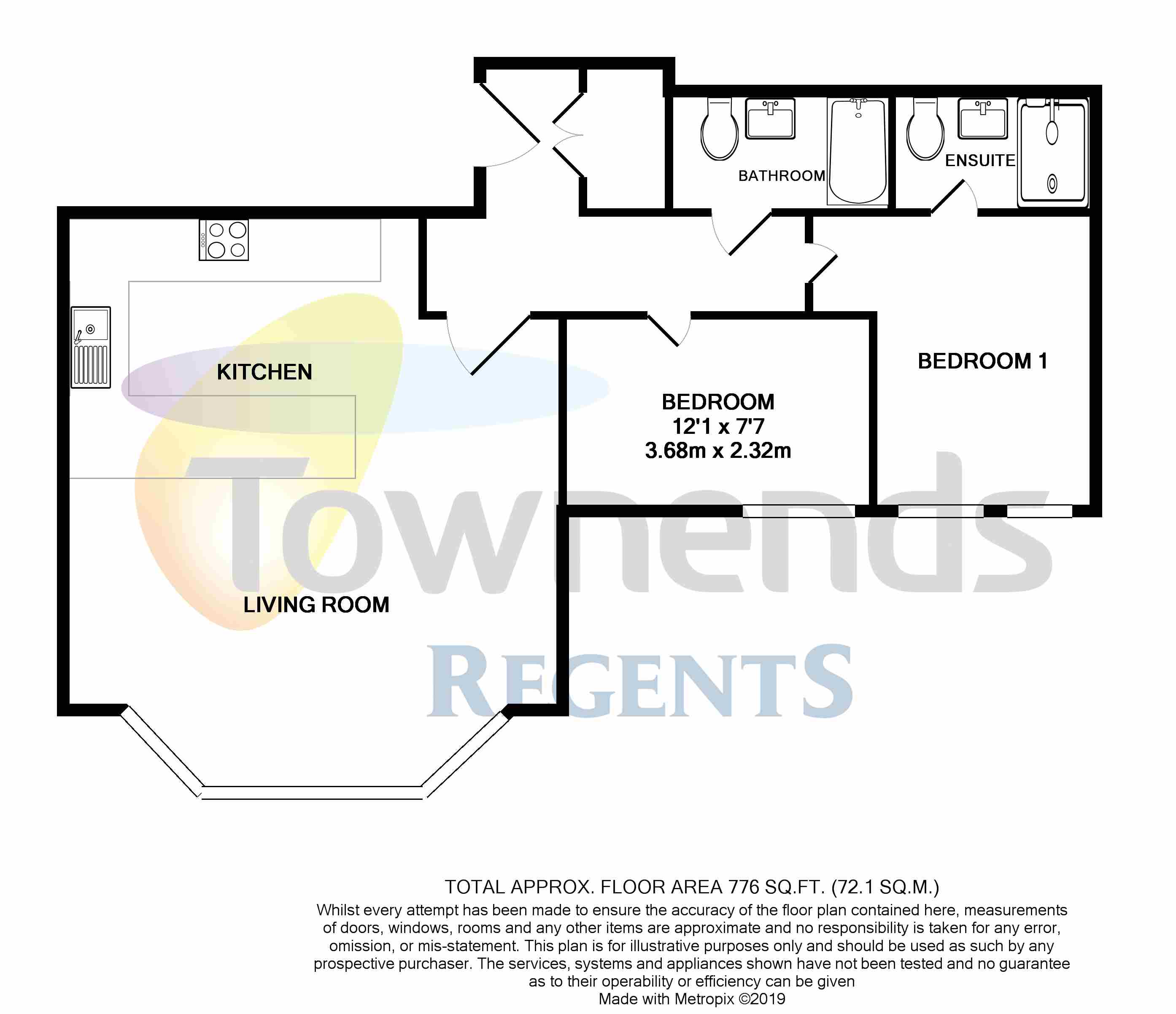 2 Bedrooms Flat for sale in White Hart House, 150 High Street, Woking, Surrey GU22