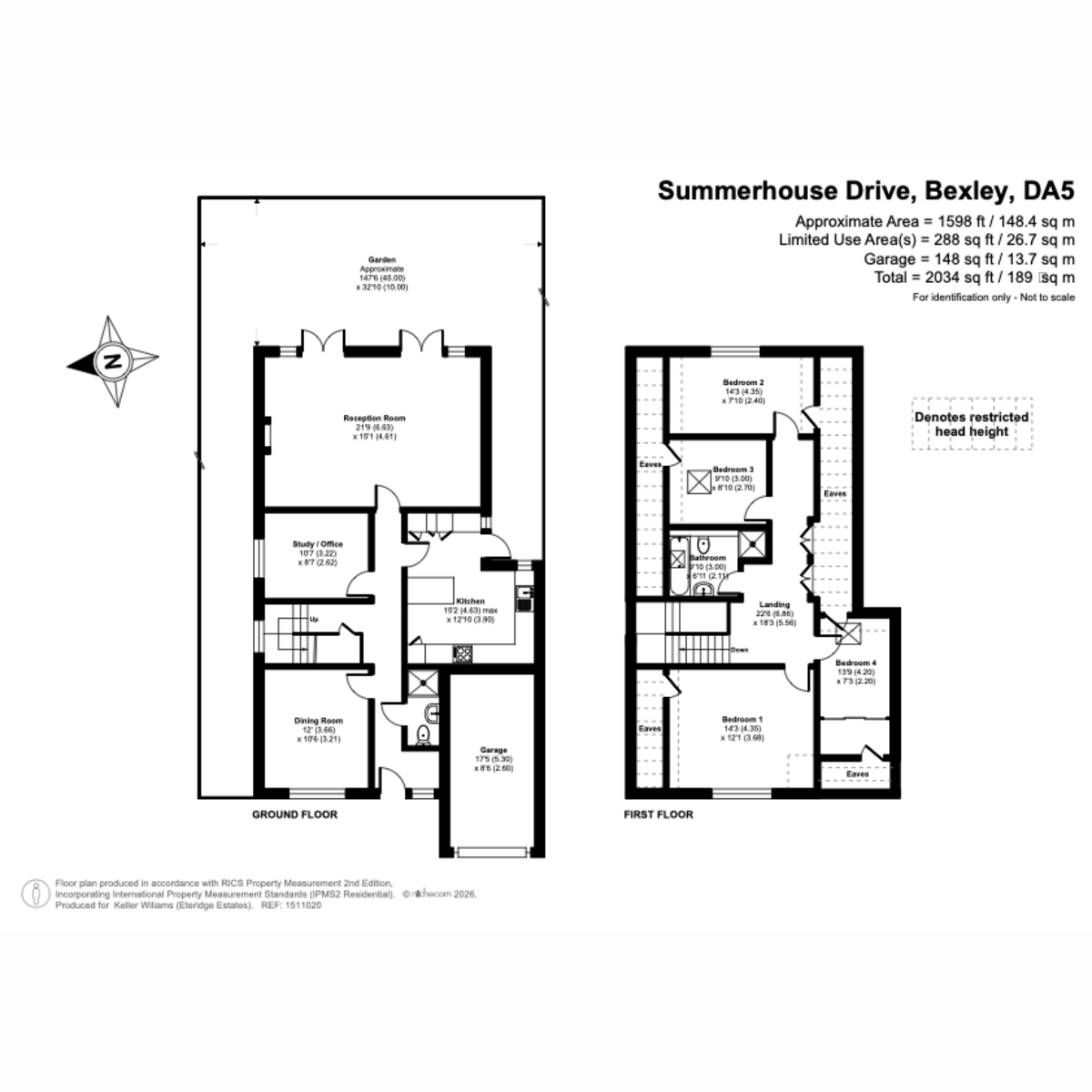 27, Summerhouse Drive, Bexley floorplan