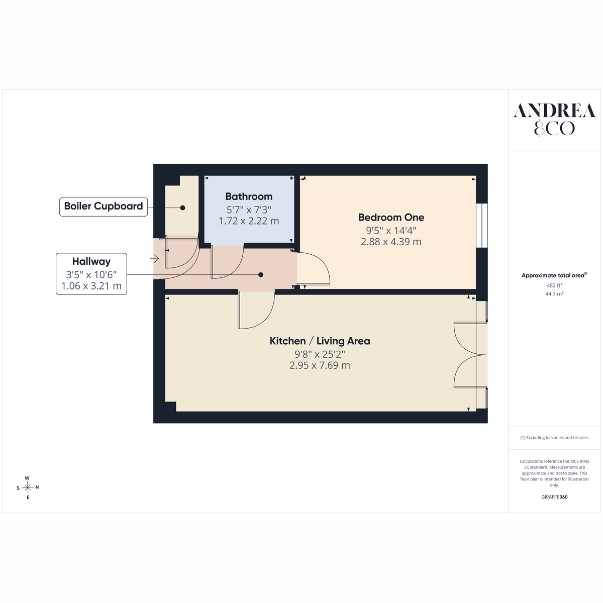 Flat Flat 3, Hannah Court, Sunningdale Gardens, London floorplan
