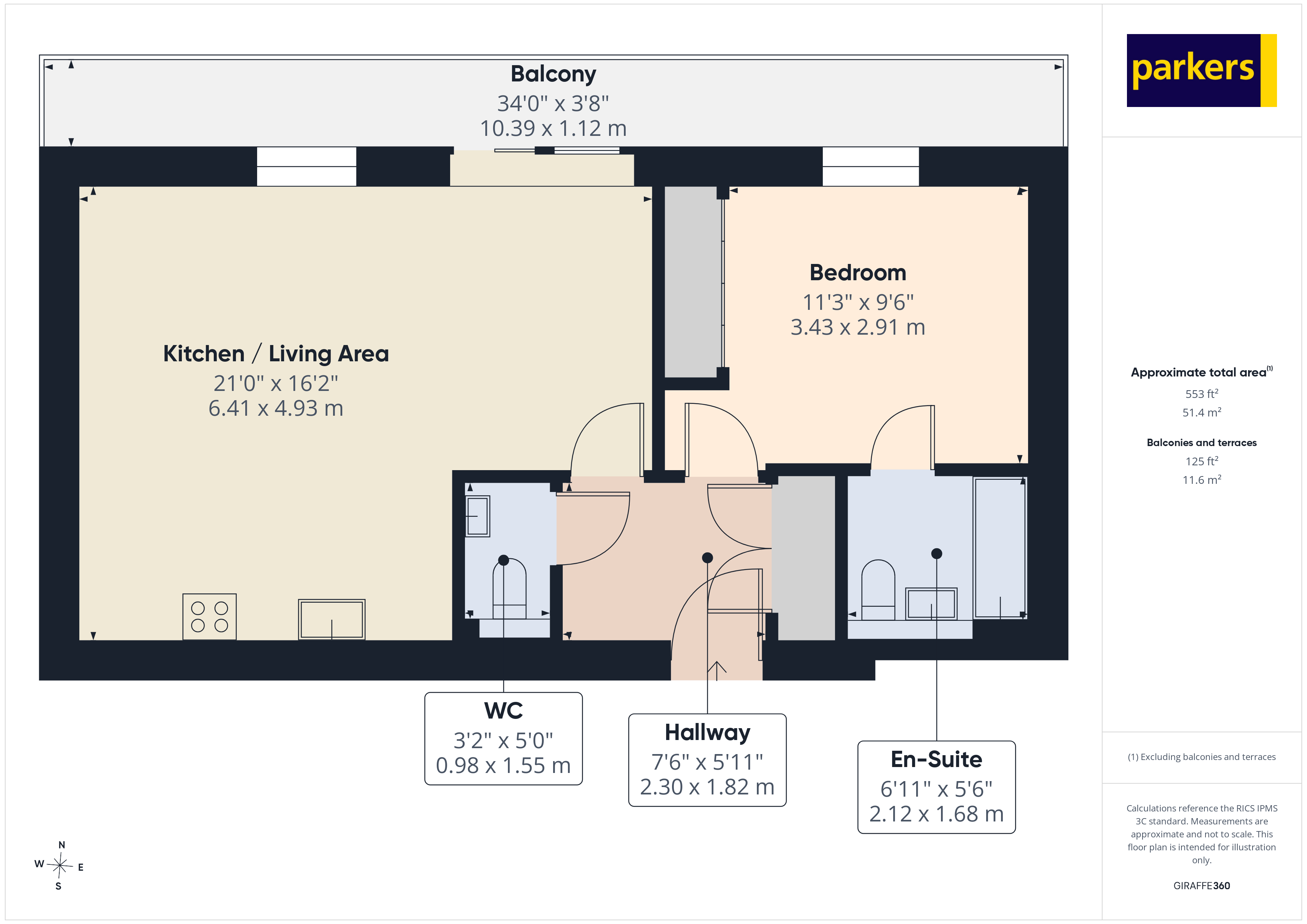 Flat 2, Lockinge House,, Kingman Way, Berkshire floorplan