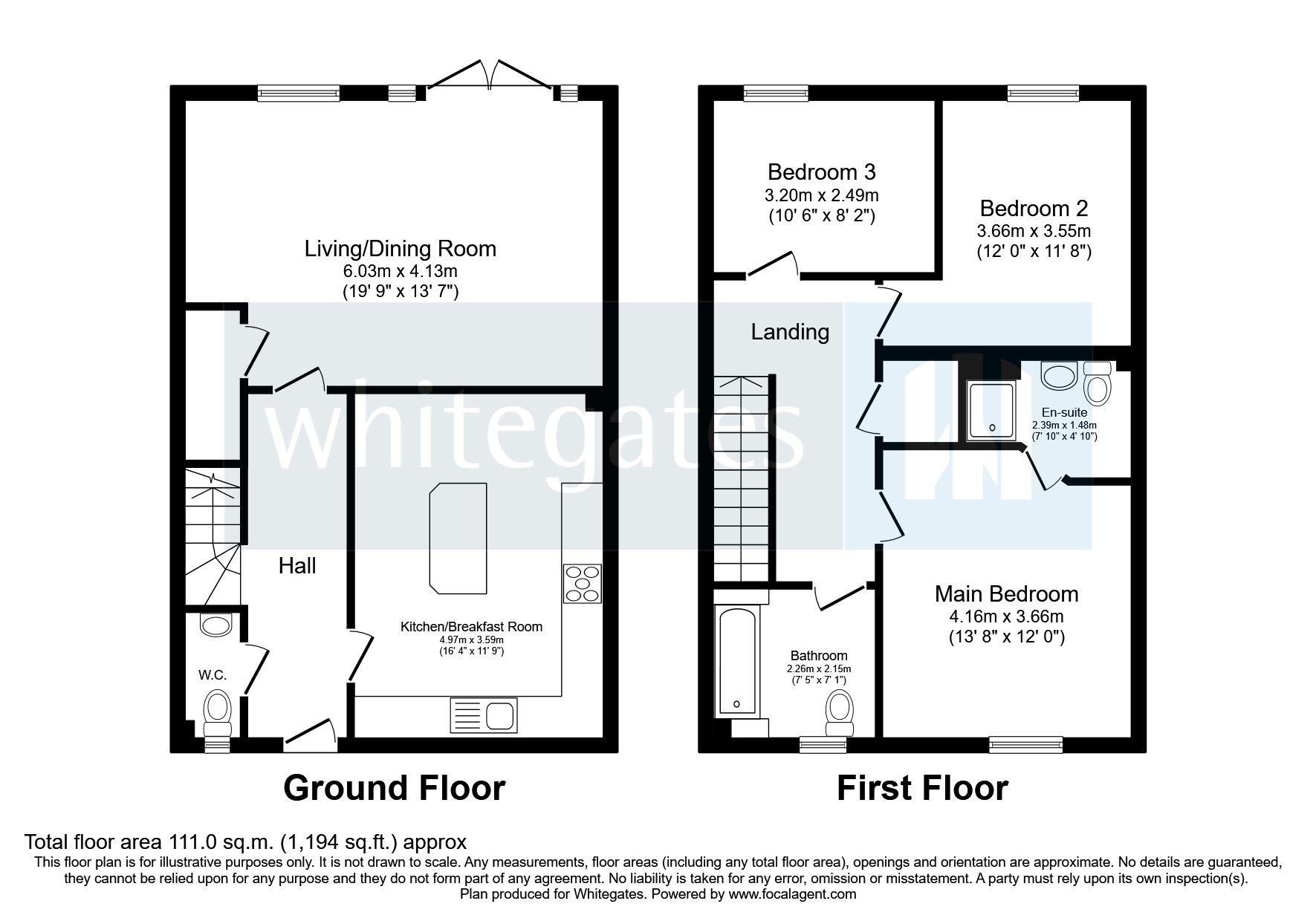 8, St. Clements Court, Crewe floorplan