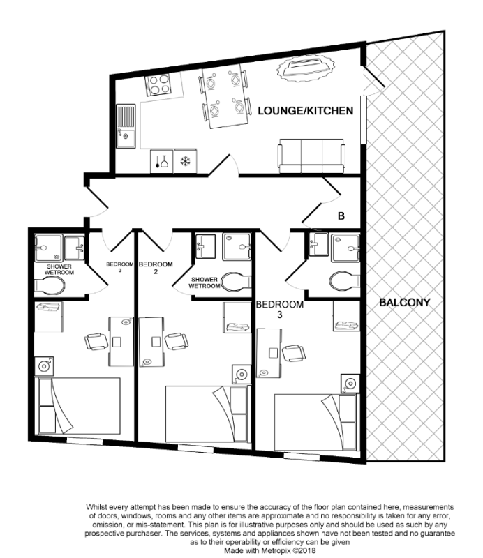 Byron Lofts, Byron Street, Newcastle floorplan