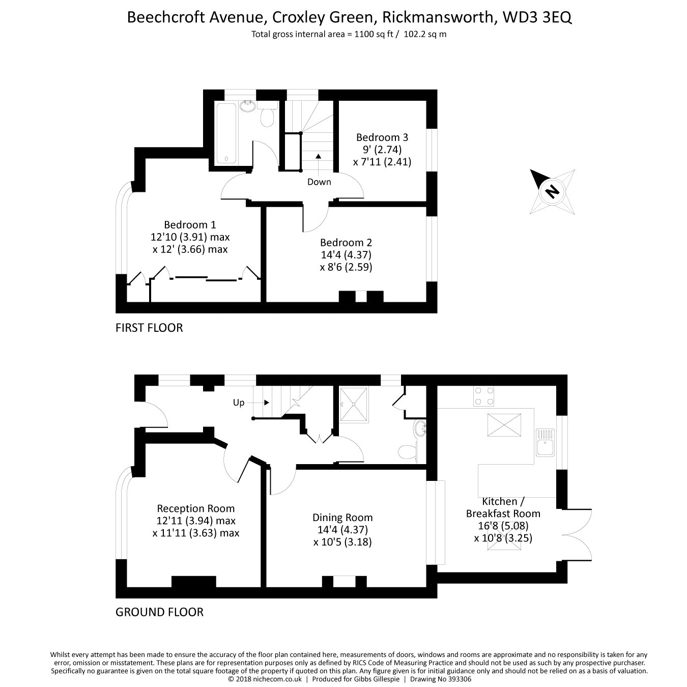 3 Bedrooms Semi-detached house for sale in Beechcroft Avenue, Croxley Green, Rickmansworth, Hertfordshire WD3