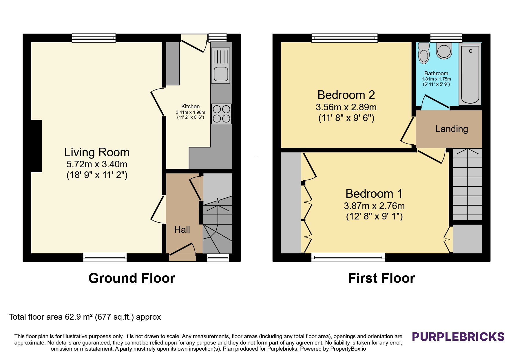 Gracemount Square, Edinburgh floorplan