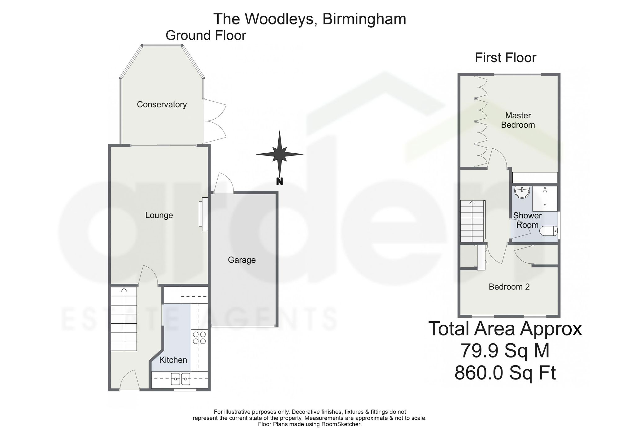 10 The Woodleys, Birmingham floorplan