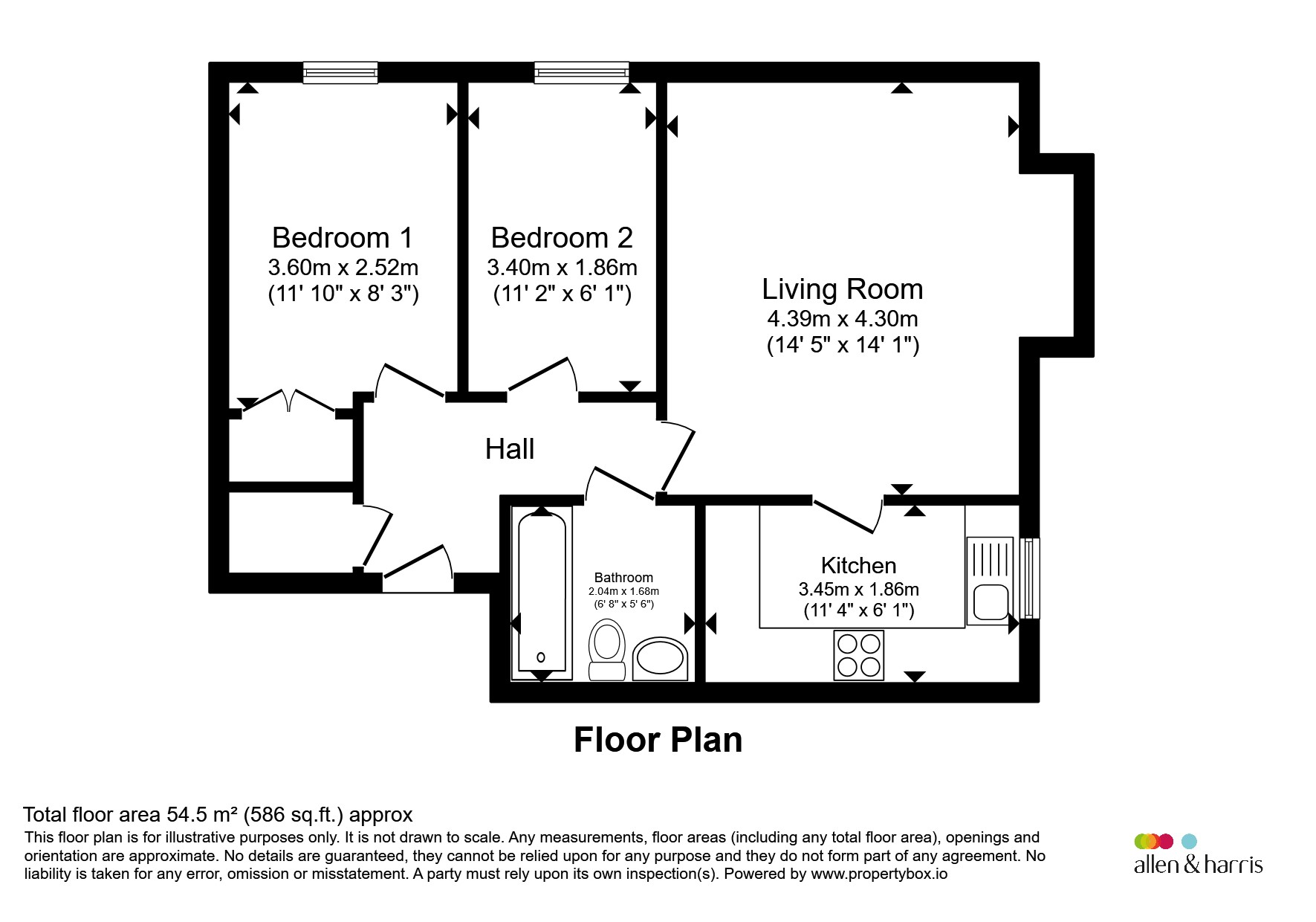 40, Heol Tre Forys, Penarth floorplan