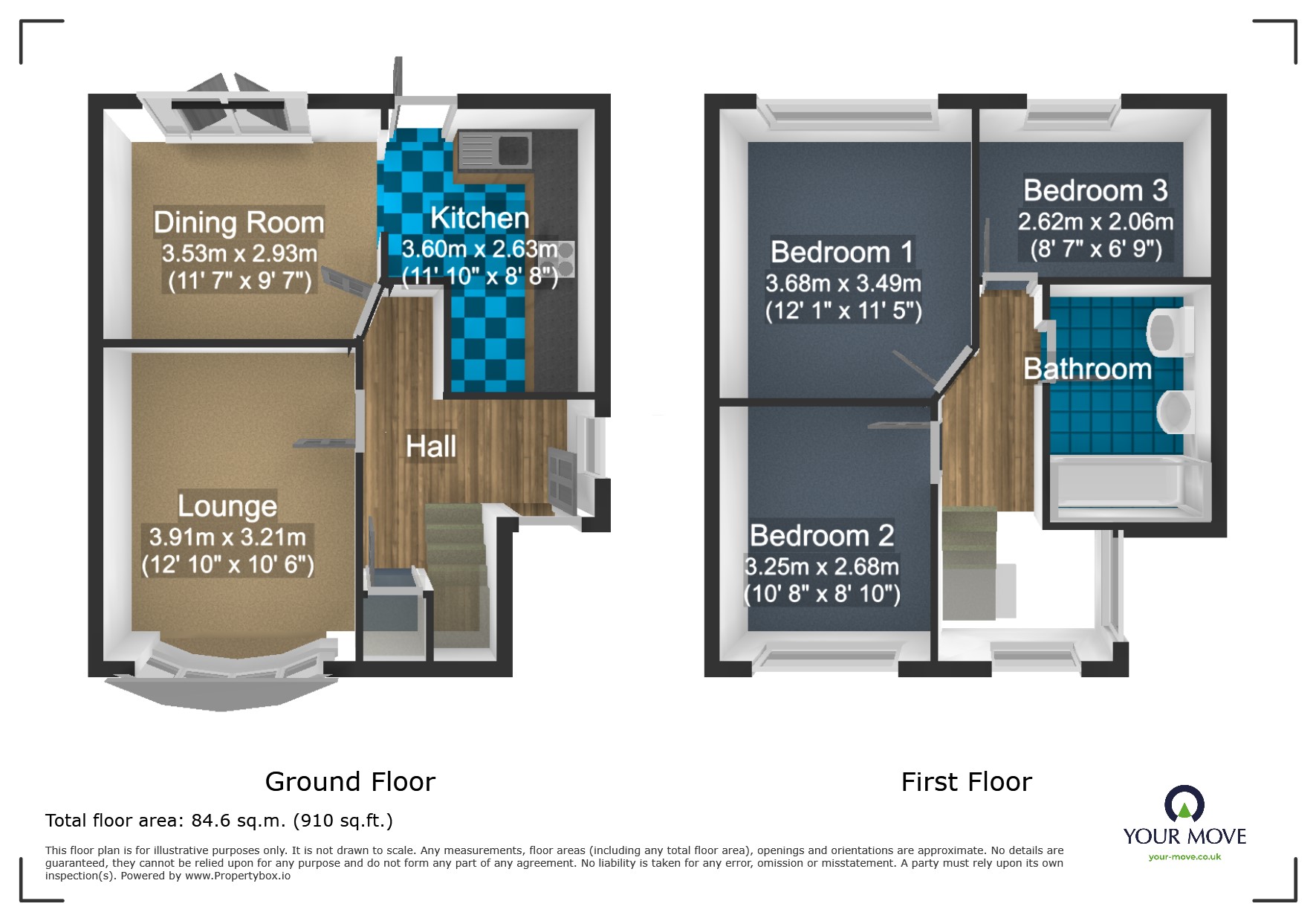 19, Claughton Road, West Midlands floorplan