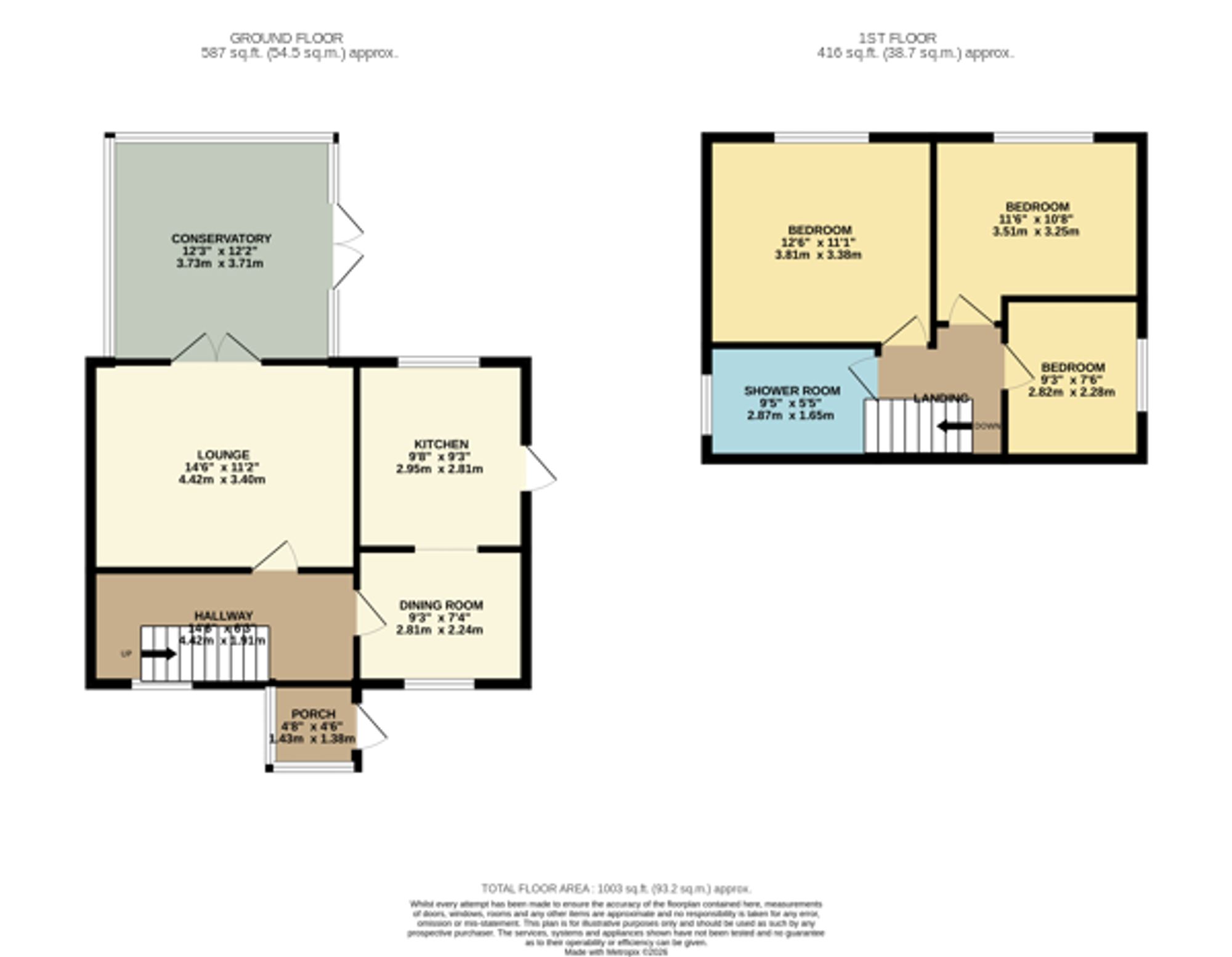 7 Stonesteads Way, Bolton floorplan