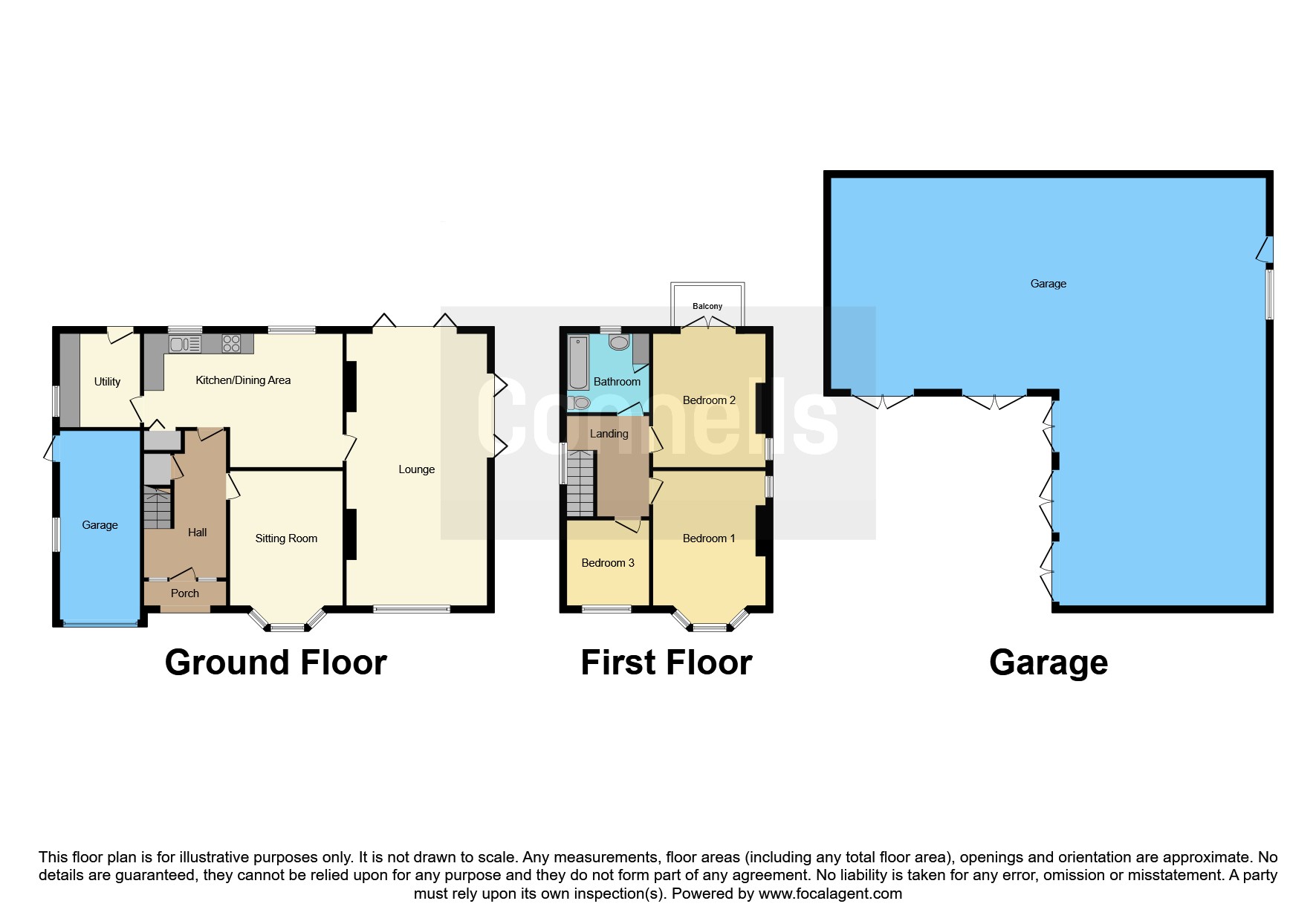 Hawthorns, Worcester Road, Kidderminster floorplan
