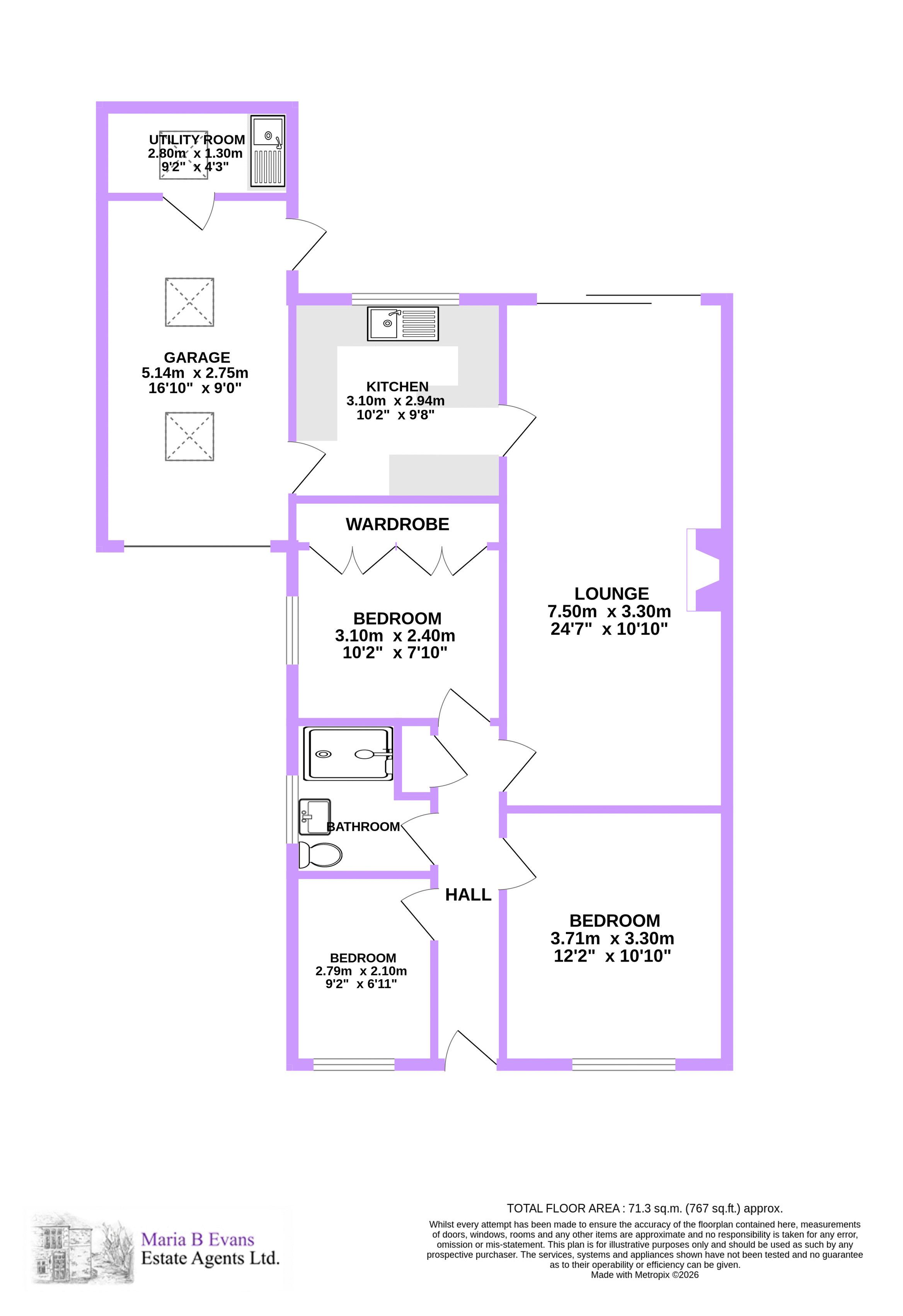 59, Red House Lane, Chorley floorplan
