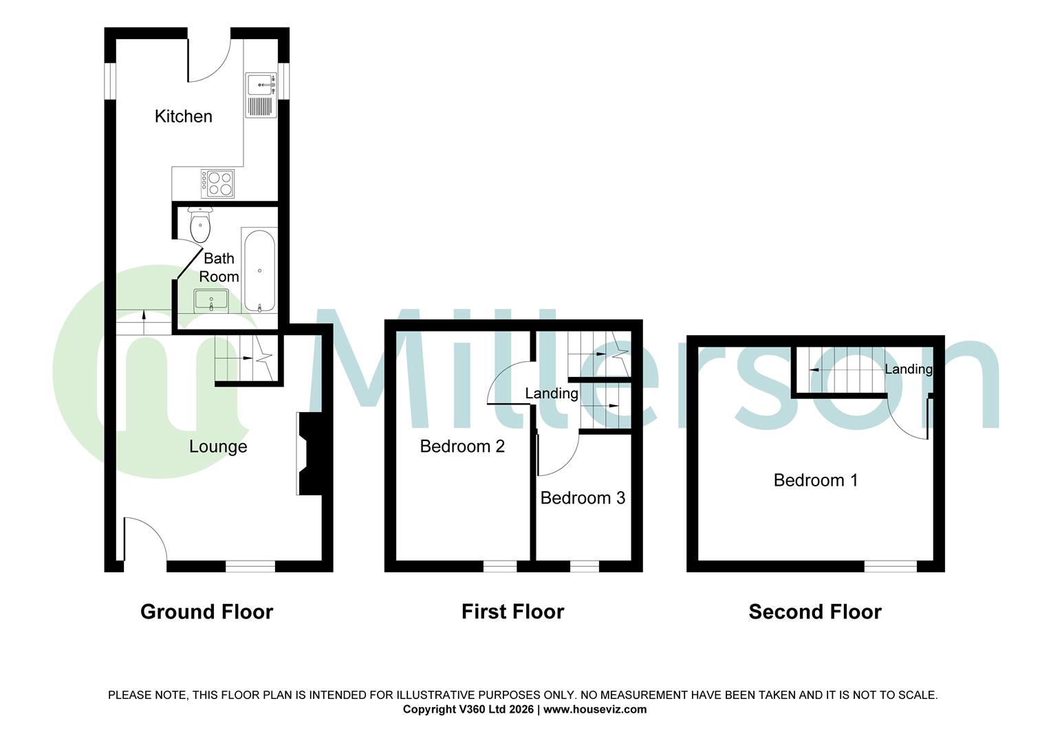 19, Northgate Street, Launceston floorplan