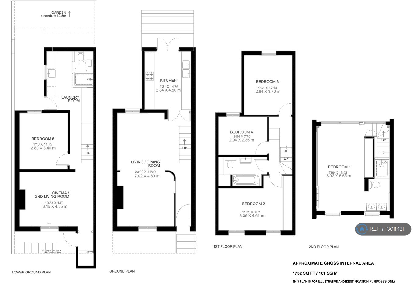 Ellesmere Road, London floorplan