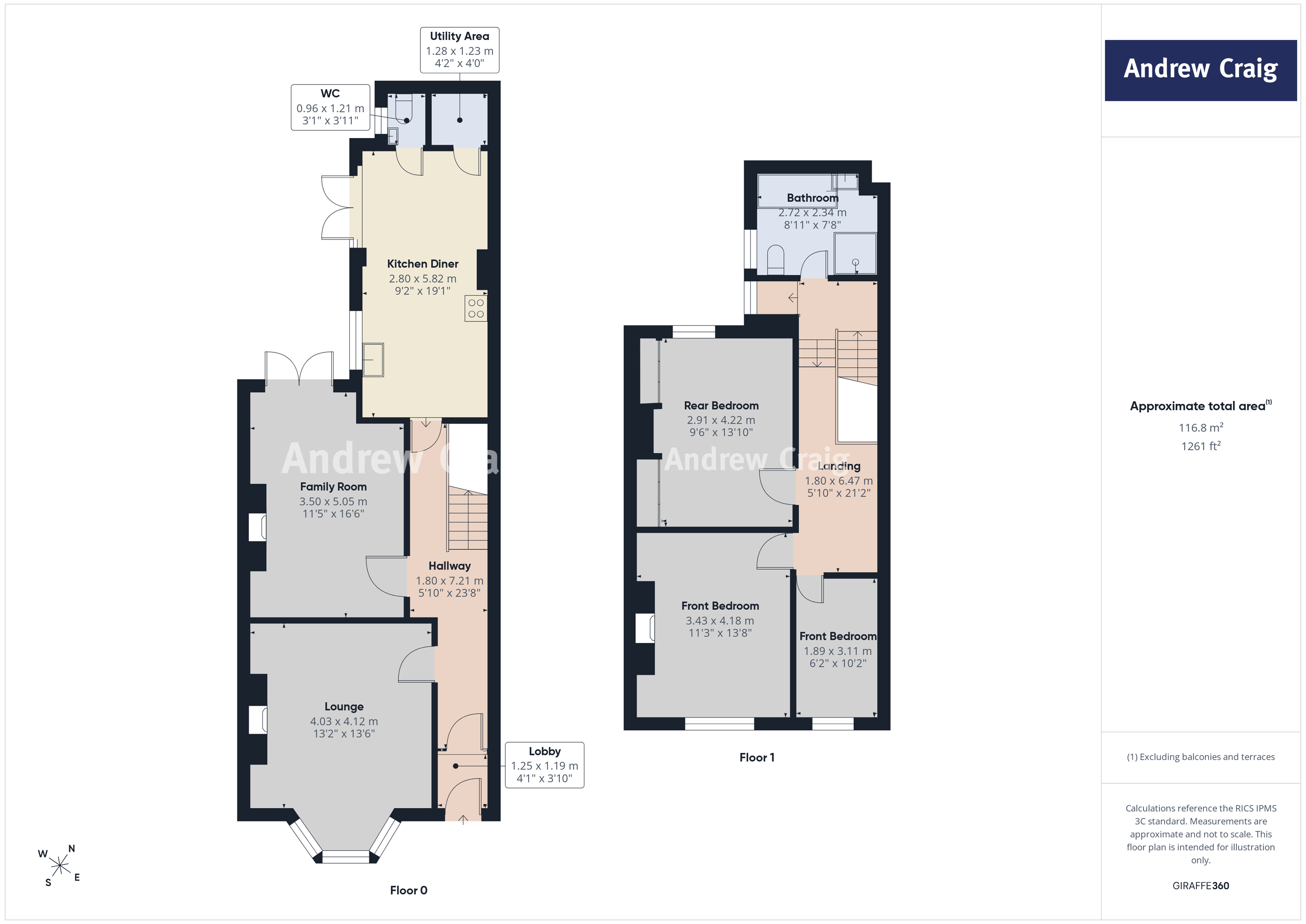23 Trajan Street, South Shields floorplan