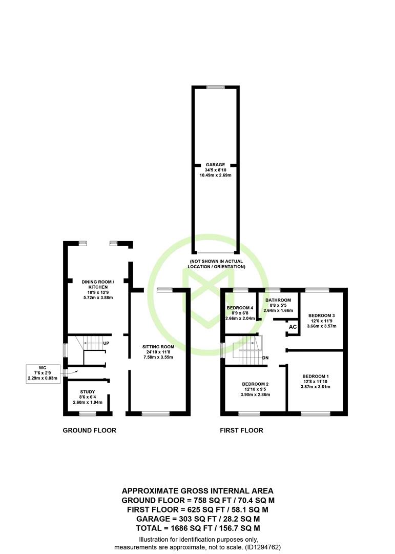 5, Elmdale Grove, Romsey floorplan