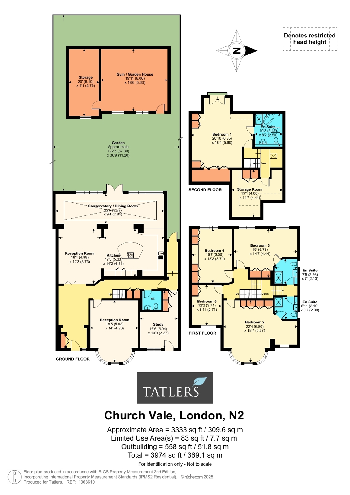 18, Church Vale, LONDON floorplan