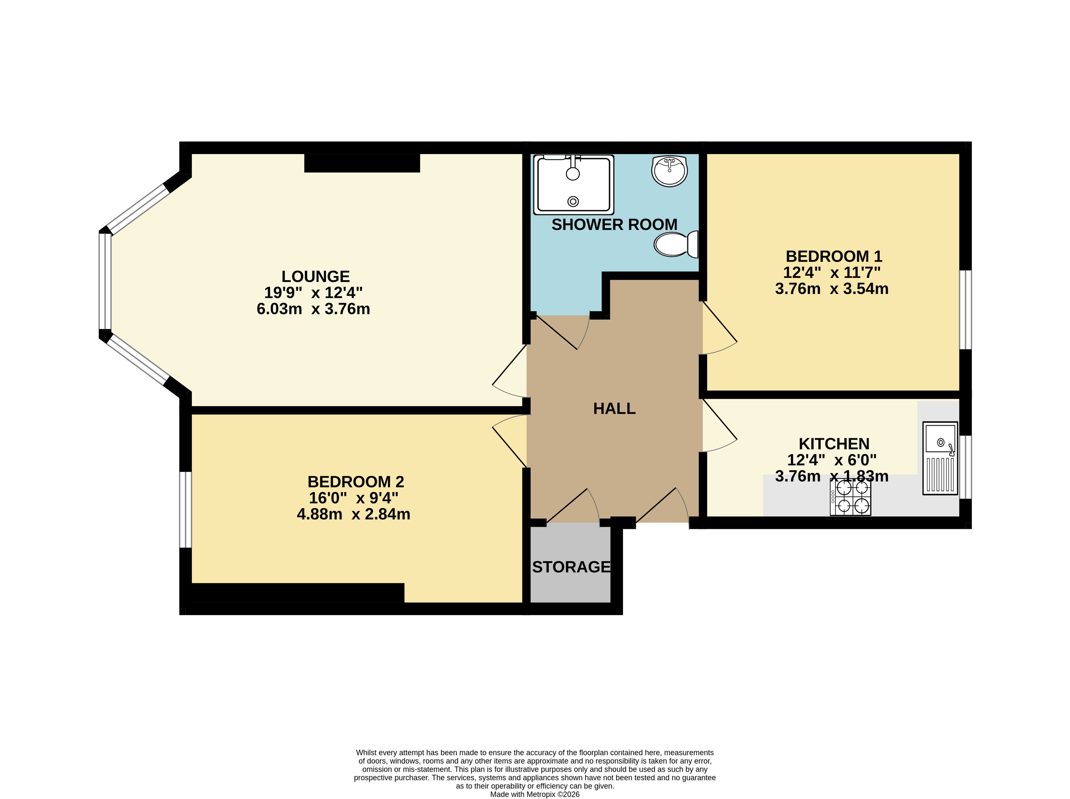 Armadale Street, Glasgow floorplan
