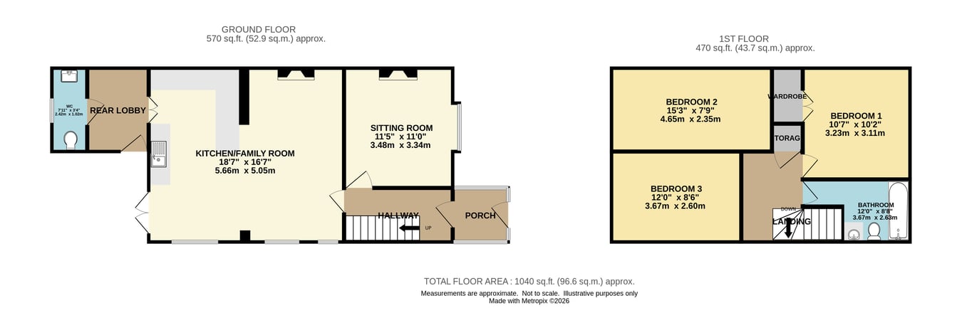 19, Greenhill Road, Wimborne floorplan