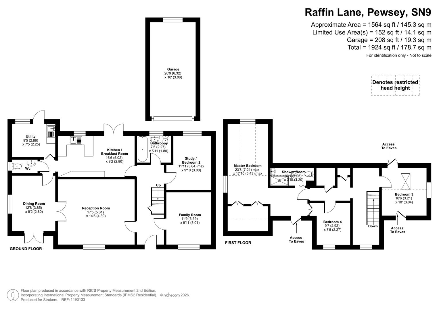 17, Raffin Lane, Pewsey floorplan