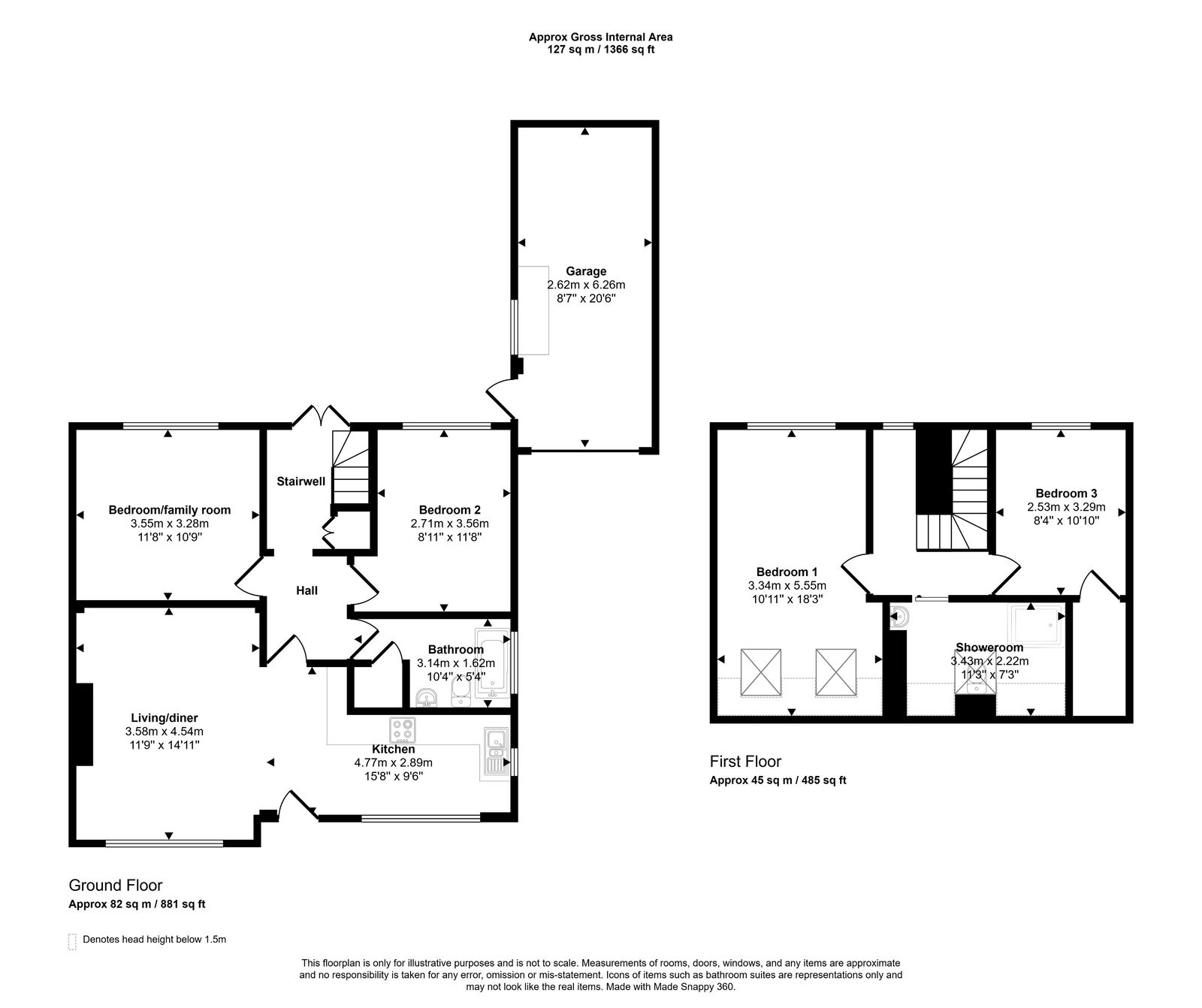 5, Thirlmere, Ashford floorplan