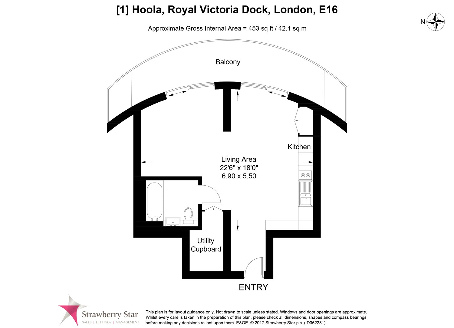 0 Bedrooms Studio to rent in 3 Tidal Basin Road, London E16
