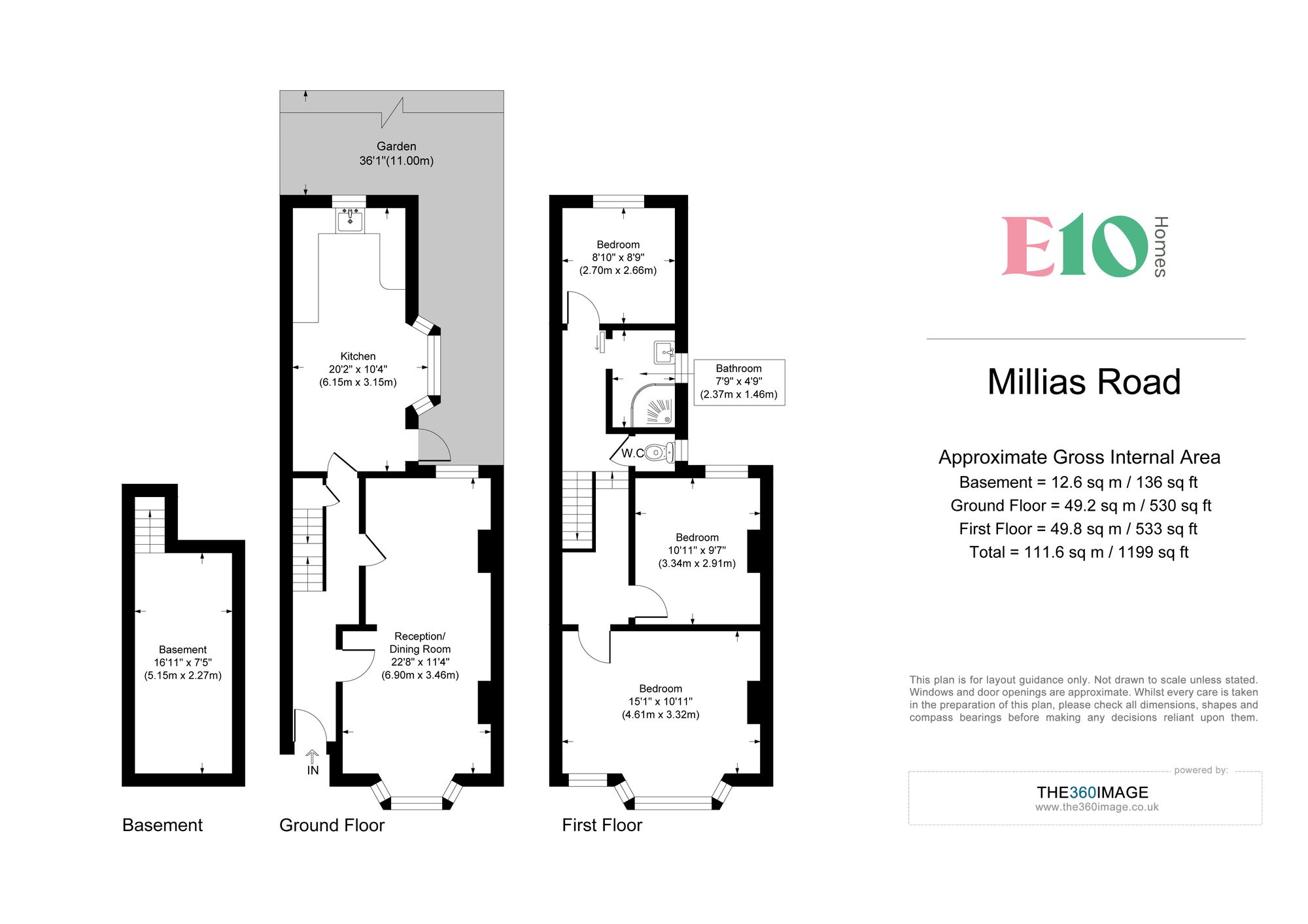 29 Millais Road, London floorplan