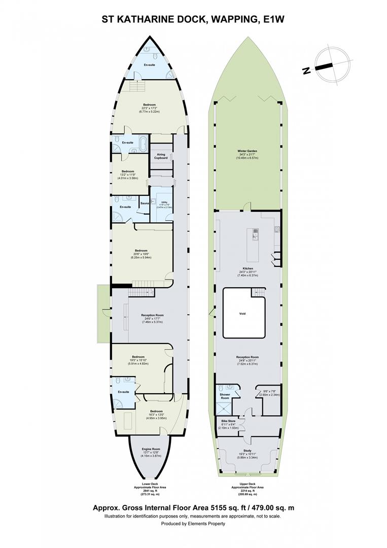 3, Mews Street floorplan