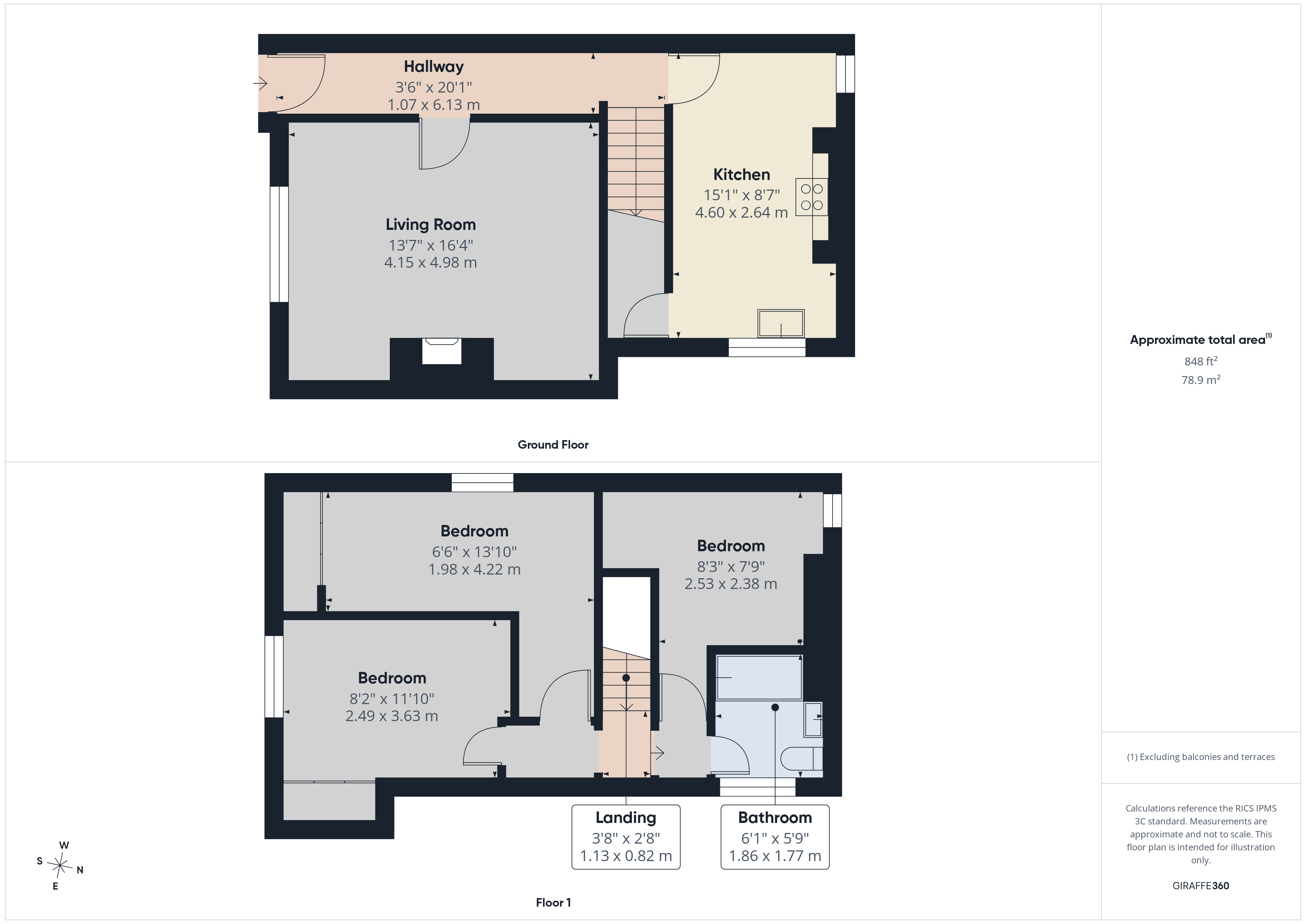 164, Highgate Road, Bradford floorplan