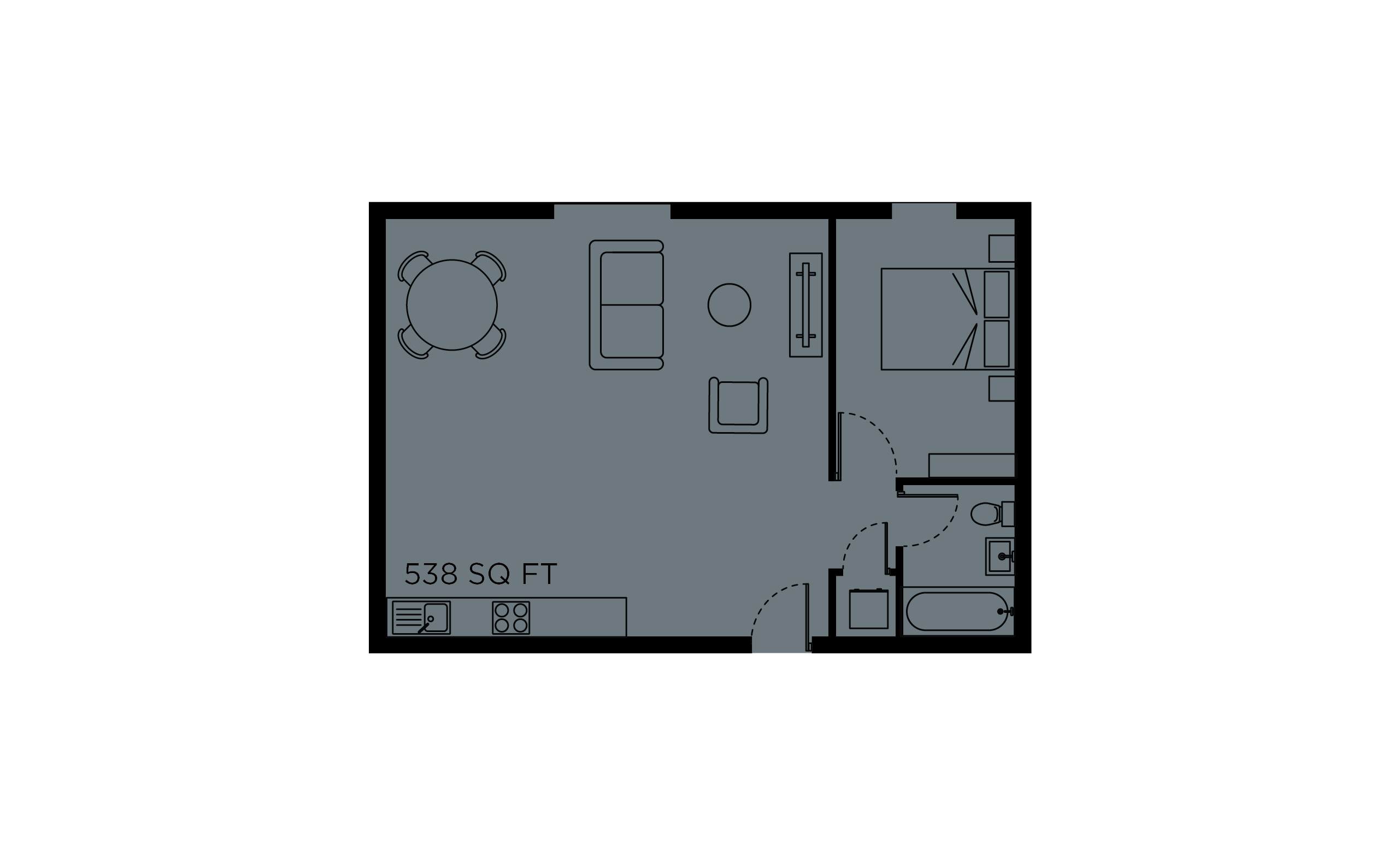 J, 14, Rufus Court, Leeds floorplan