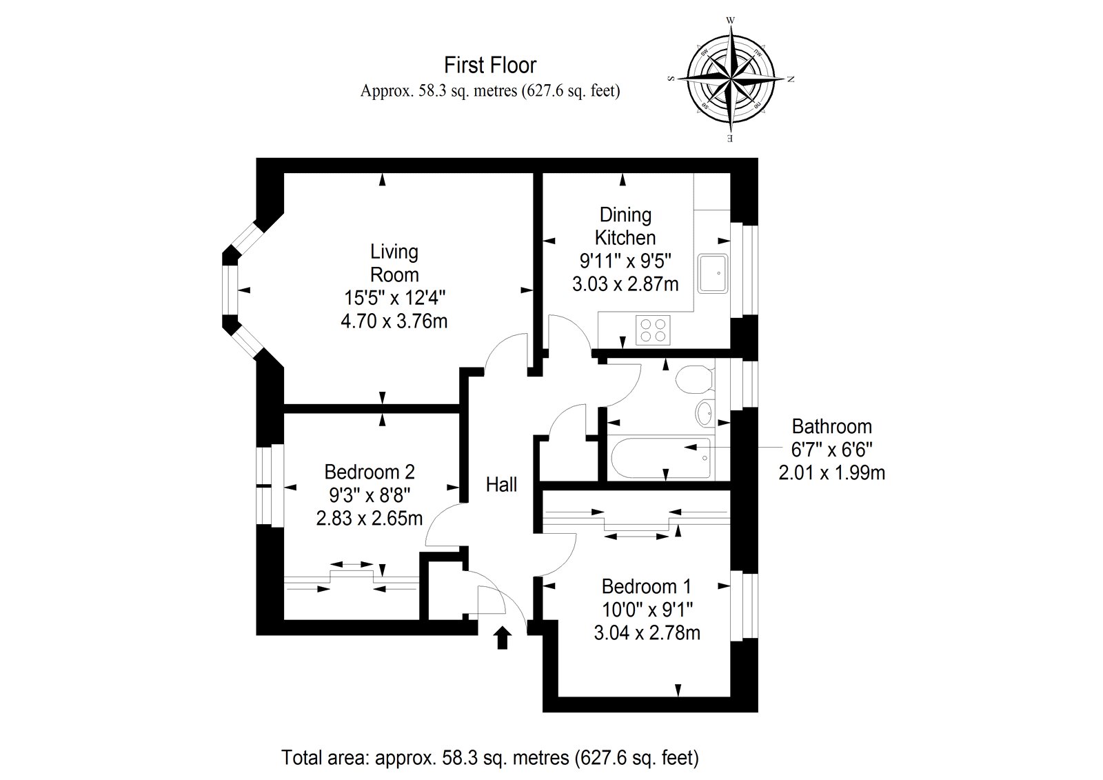 2 Bedrooms Flat for sale in South Elixa Place, Willowbrae, Edinburgh EH8