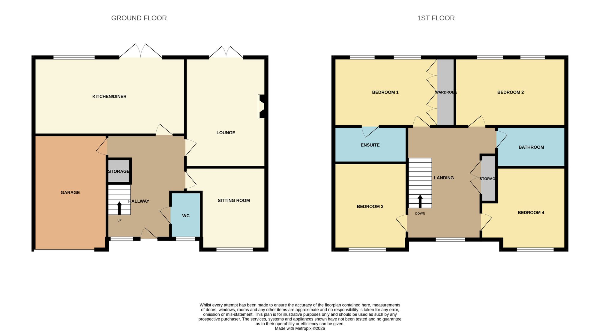 2 Chepstow Close, Carlisle floorplan