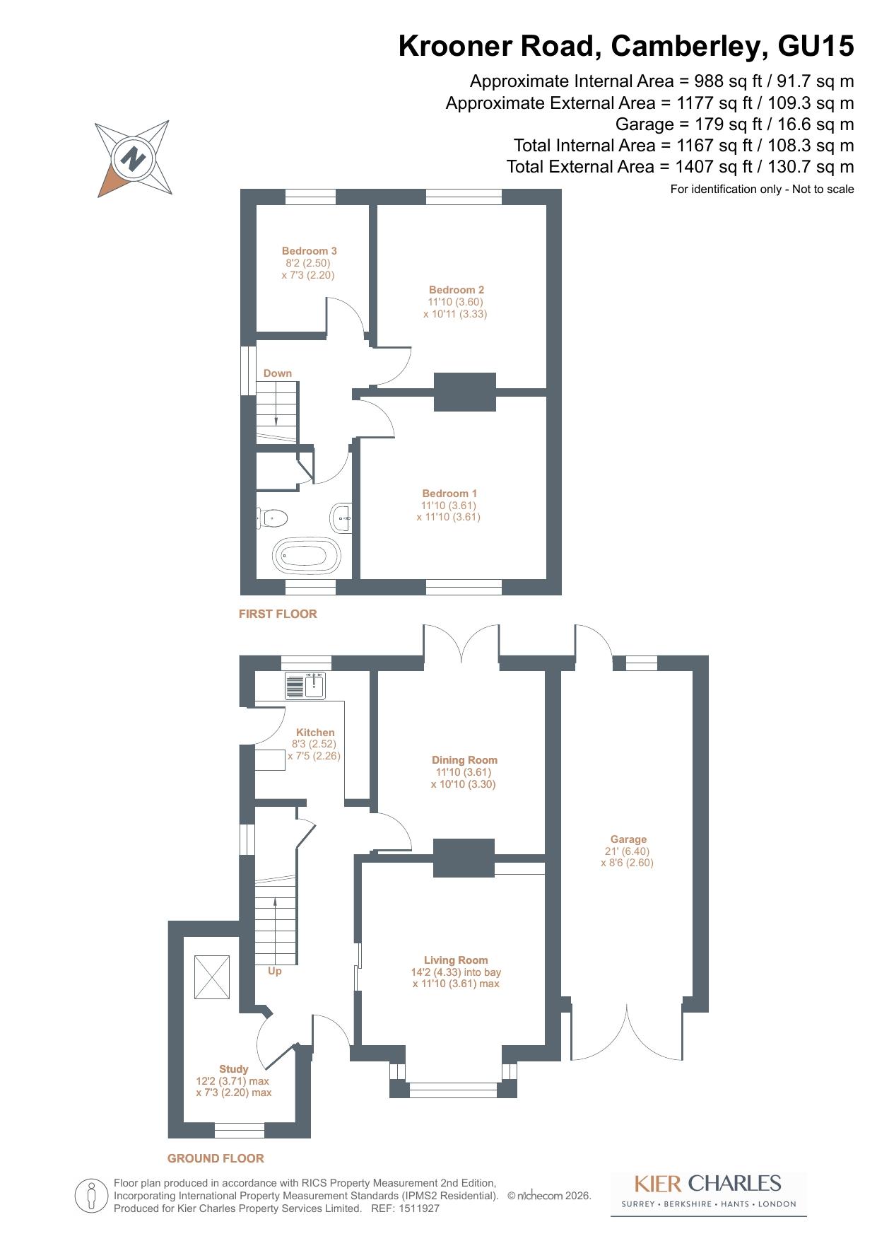 7, Krooner  Road, Surrey floorplan