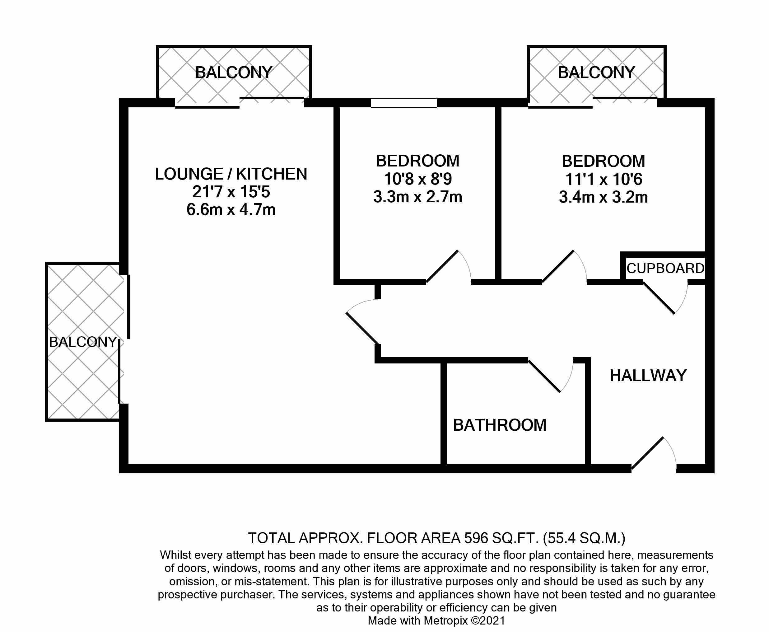 1, Poyner Court, Telford floorplan