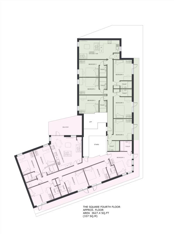 1, Falconar Street, Newcastle floorplan