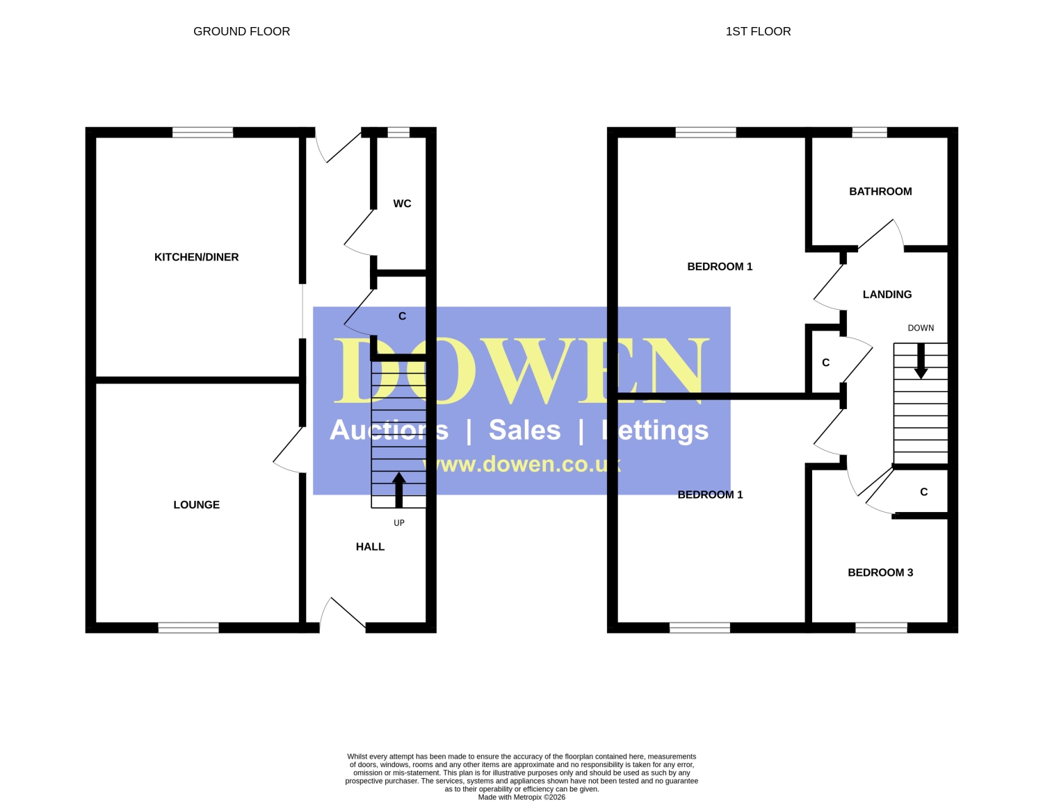 13, Richmond Close, Ferryhill floorplan