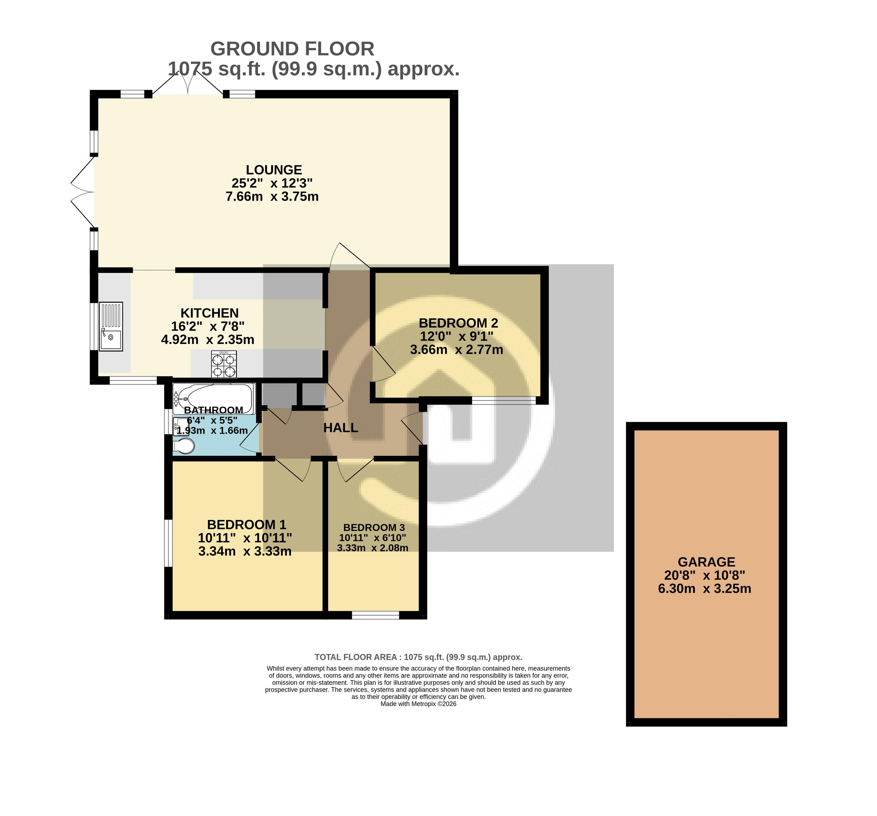 4, The Firs, Bedford floorplan