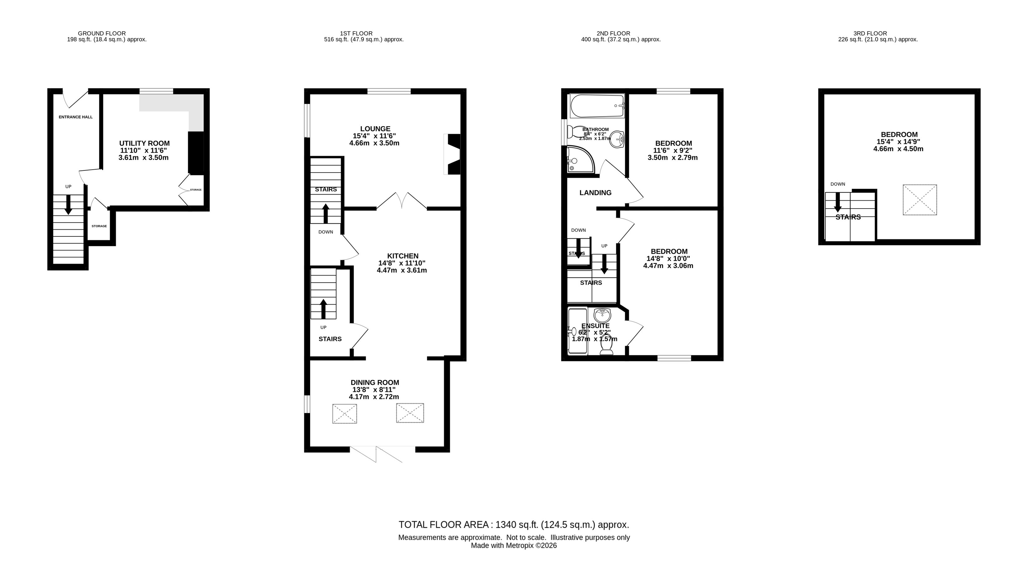 52, Moor End Road, Mellor, Stockport floorplan