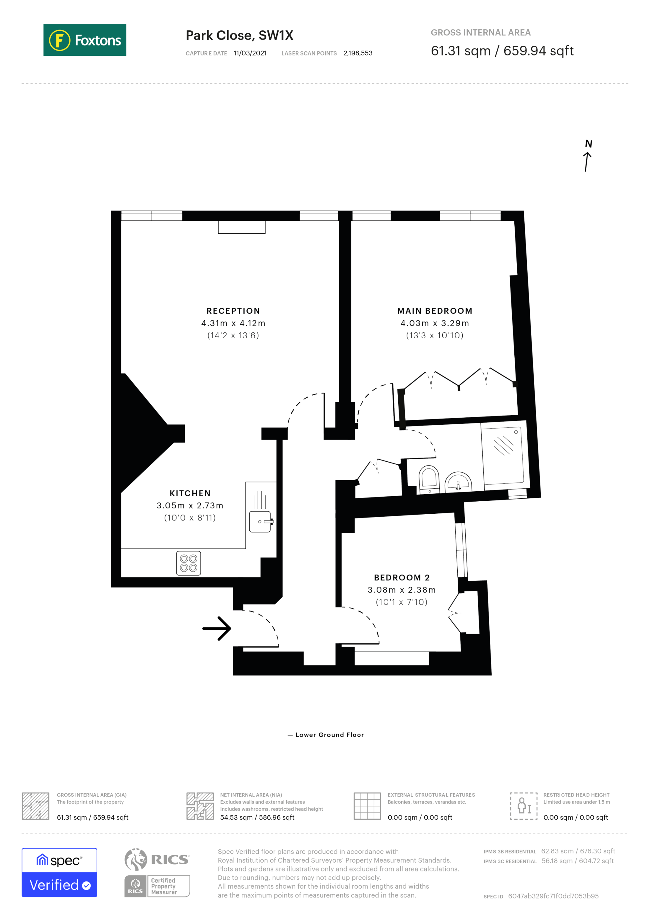 Park Close, Knightsbridge floorplan