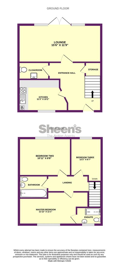 8, Ambrose Way, Walton-on-the-Naze floorplan