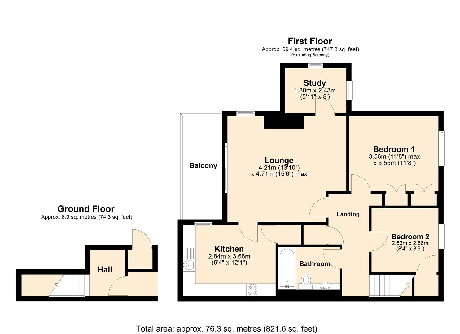 16, Glenfield Drive, Hull floorplan