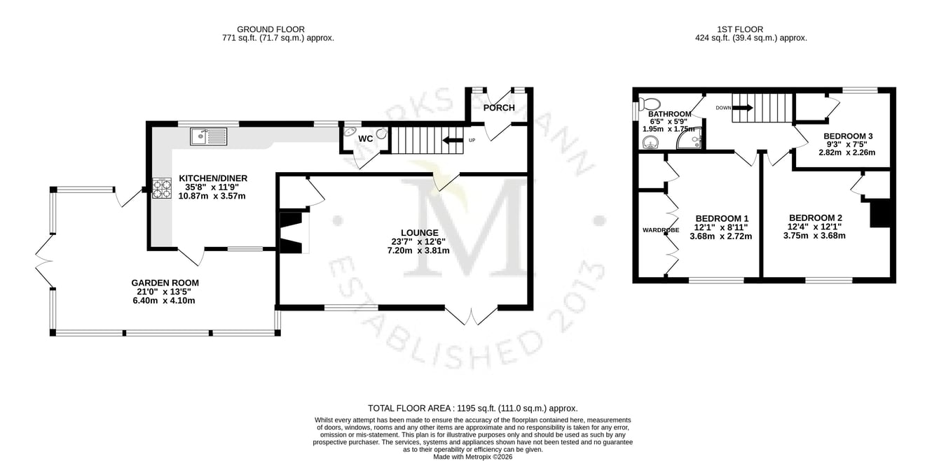 4, Edmunds Road, Stowmarket floorplan